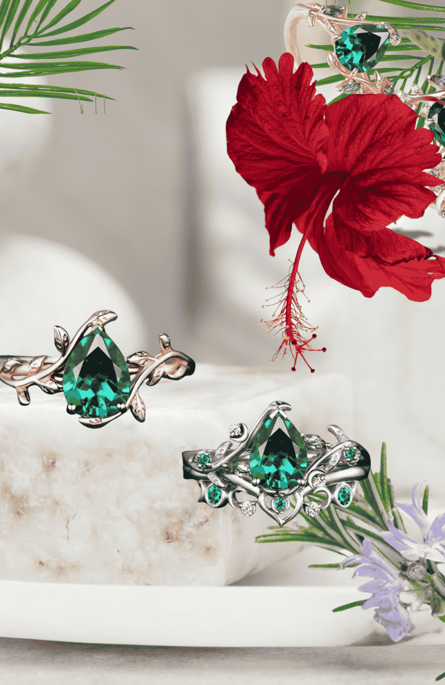 Moissanite Rings